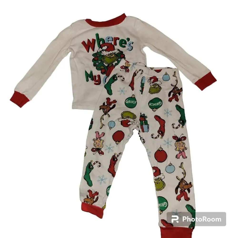 Where's my gift GRINCH Pj's  ^